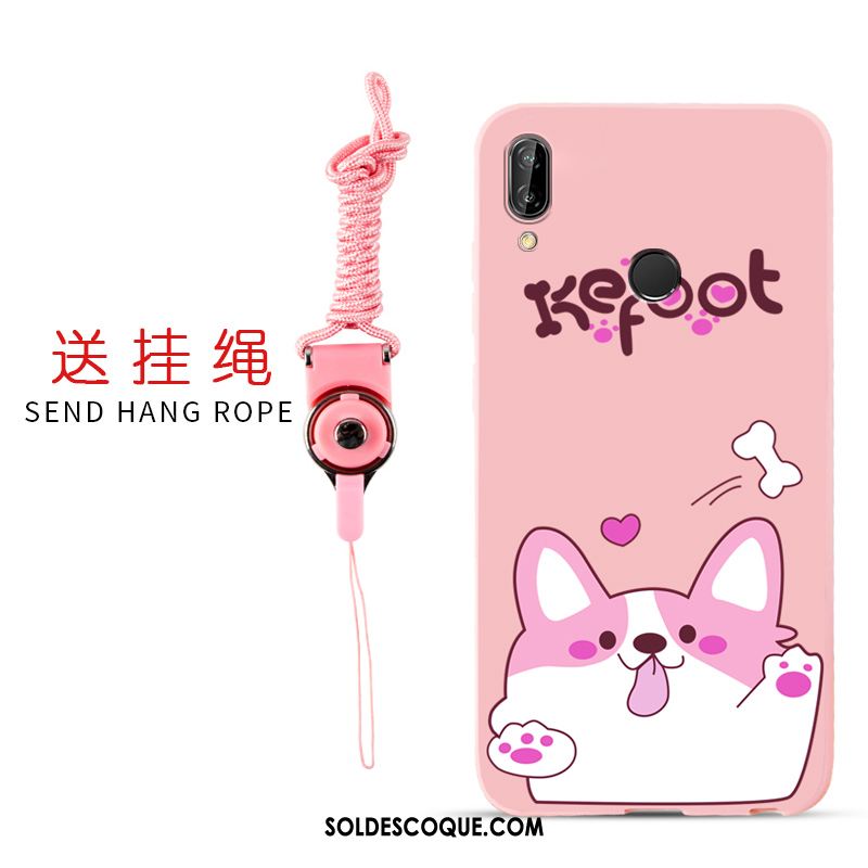 Coque Huawei P20 Lite Incassable Rose Téléphone Portable Beau Créatif En Ligne