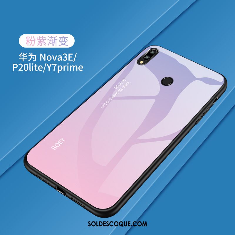 Coque Huawei P20 Lite Jaune Jeunesse Protection Téléphone Portable Verre Trempé Pas Cher