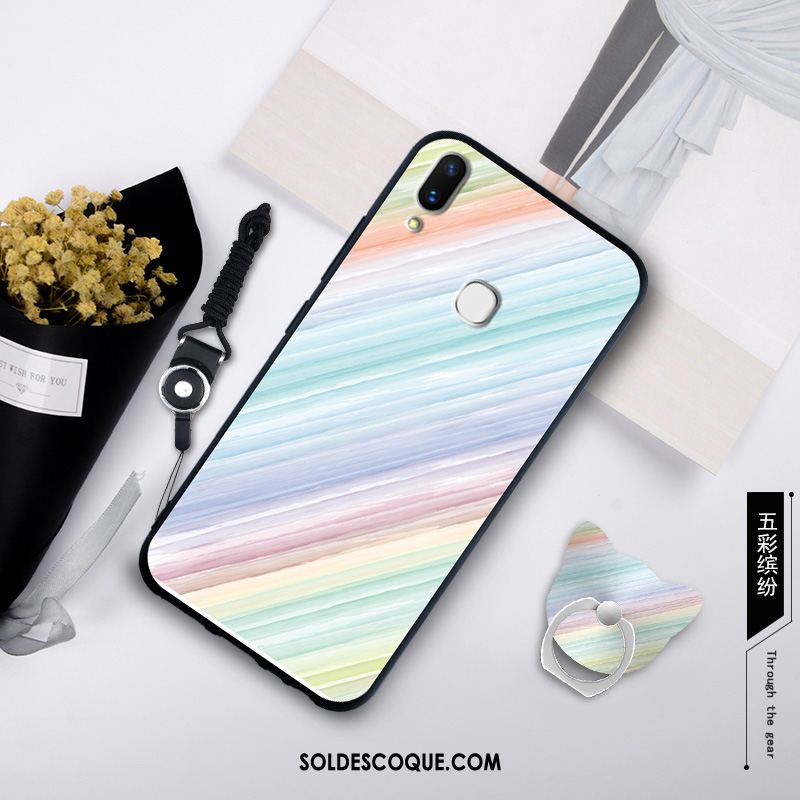 Coque Huawei P20 Lite Jeunesse Fluide Doux Blanc Téléphone Portable Protection En Ligne