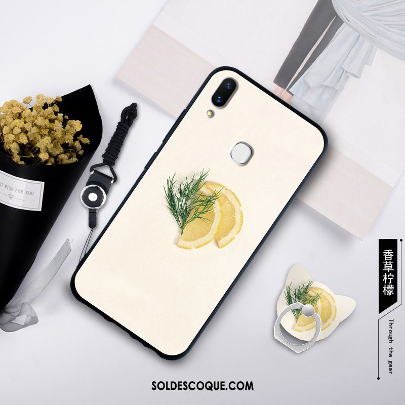 Coque Huawei P20 Lite Jeunesse Fluide Doux Blanc Téléphone Portable Protection En Ligne