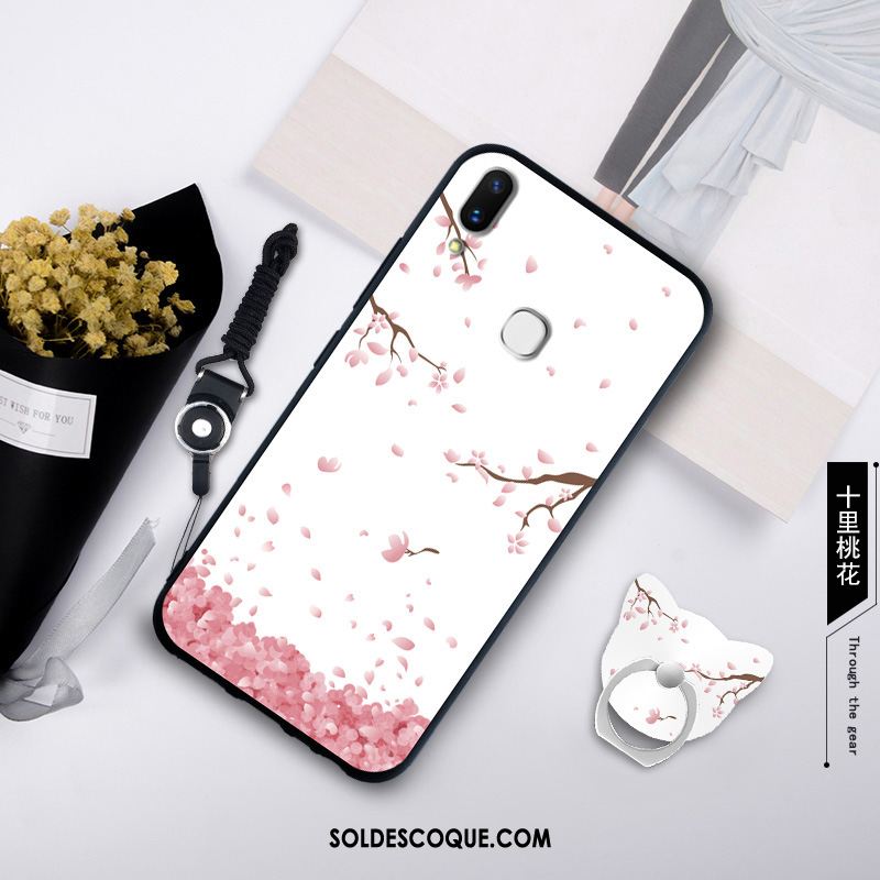 Coque Huawei P20 Lite Jeunesse Fluide Doux Blanc Téléphone Portable Protection En Ligne