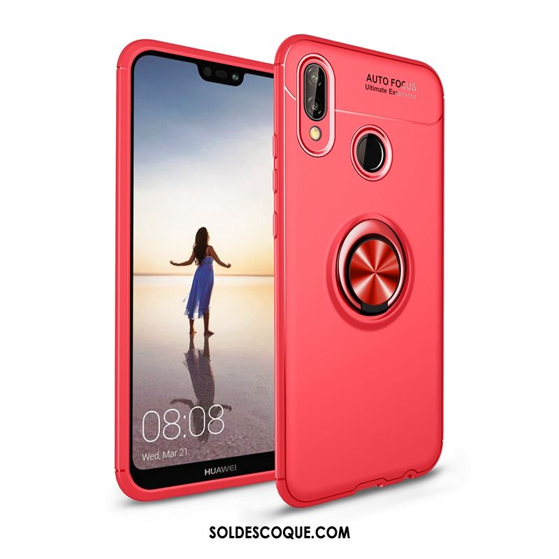 Coque Huawei P20 Lite Magnétisme Téléphone Portable Très Mince Étui Incassable Pas Cher