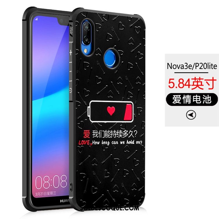 Coque Huawei P20 Lite Protection Étui Téléphone Portable Noir Tout Compris Soldes