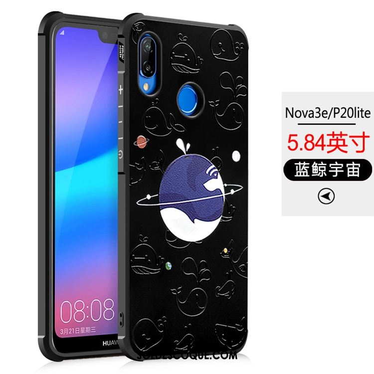 Coque Huawei P20 Lite Protection Étui Téléphone Portable Noir Tout Compris Soldes