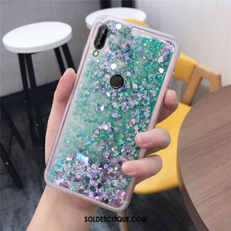 Coque Huawei P20 Lite Quicksand Silicone Liquide Fluide Doux Étui Soldes