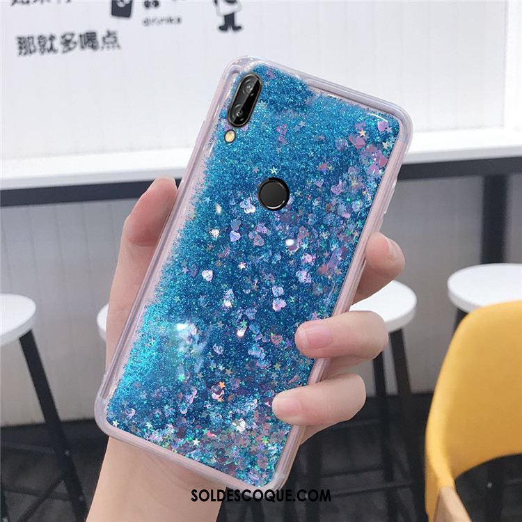 Coque Huawei P20 Lite Quicksand Silicone Liquide Fluide Doux Étui Soldes