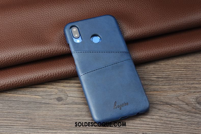 Coque Huawei P20 Lite Téléphone Portable Incassable Carte Jours Cuir Pas Cher