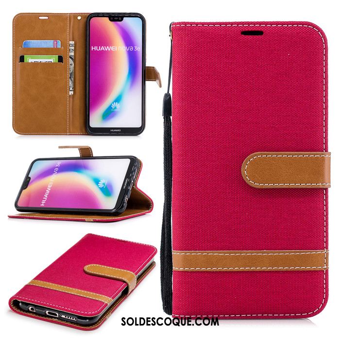 Coque Huawei P20 Lite Téléphone Portable Protection Incassable Étui Étui En Cuir Housse Soldes