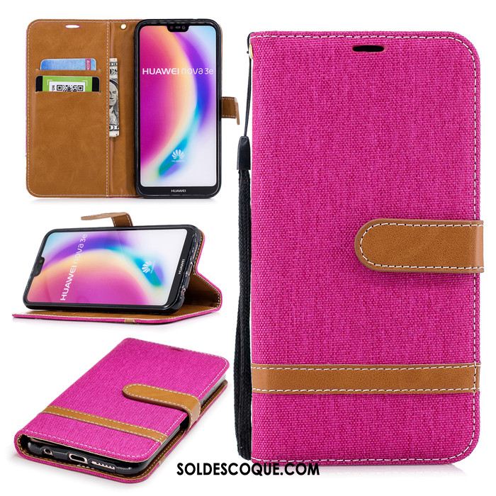 Coque Huawei P20 Lite Téléphone Portable Protection Incassable Étui Étui En Cuir Housse Soldes