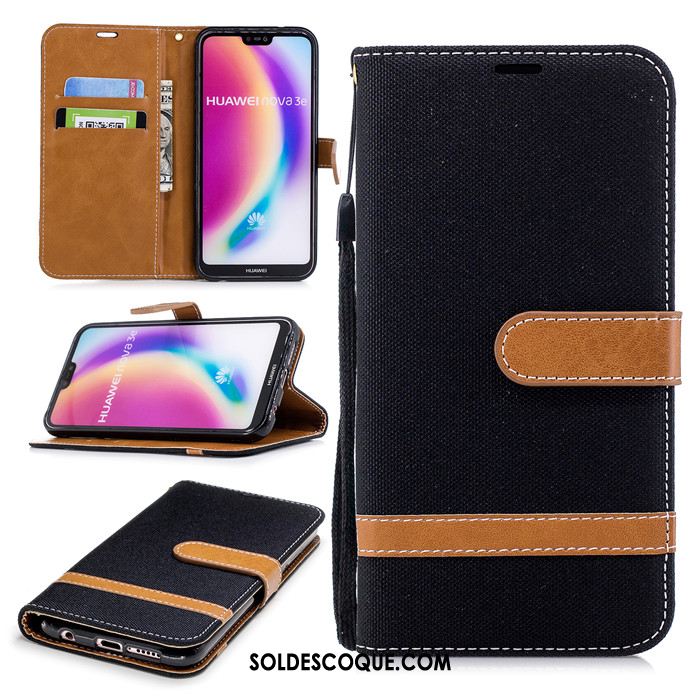 Coque Huawei P20 Lite Téléphone Portable Protection Incassable Étui Étui En Cuir Housse Soldes