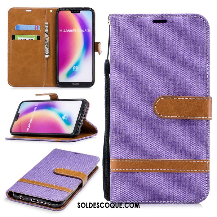 Coque Huawei P20 Lite Téléphone Portable Protection Incassable Étui Étui En Cuir Housse Soldes