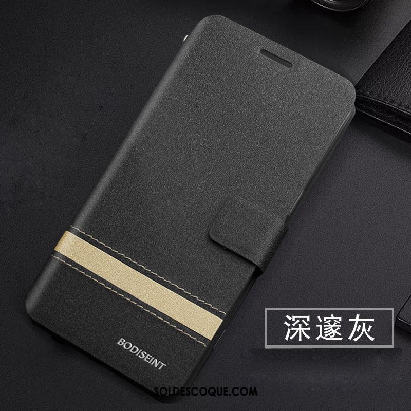 Coque Huawei P20 Lite Verre Trempé Téléphone Portable Étui En Cuir Noir Incassable En Vente