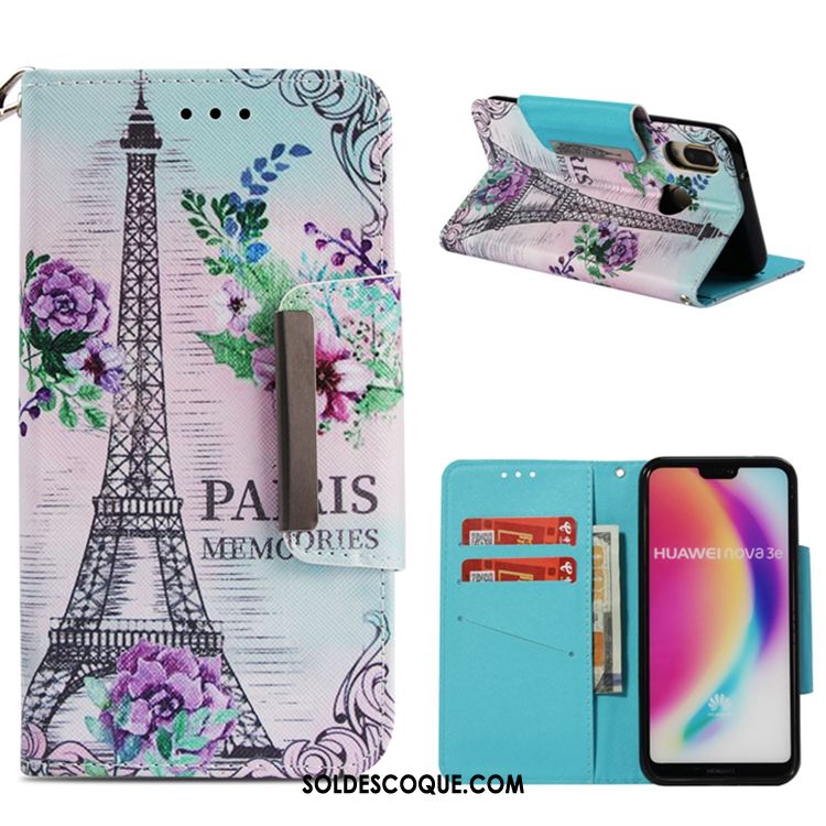 Coque Huawei P20 Lite Violet Téléphone Portable Tout Compris Clamshell Incassable En Vente