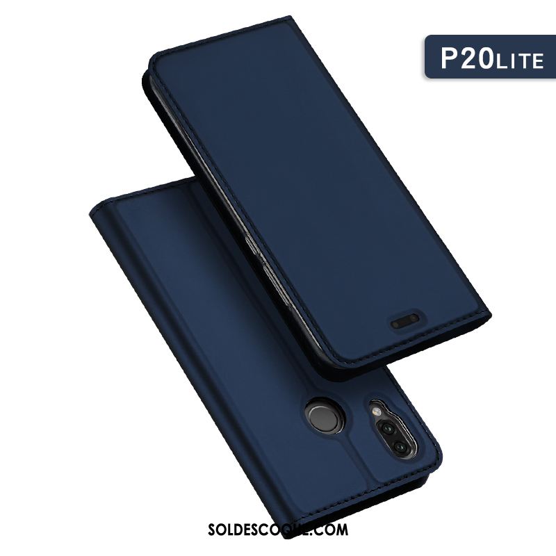 Coque Huawei P20 Lite Étui En Cuir Magnétisme Protection Nouveau Carte Soldes