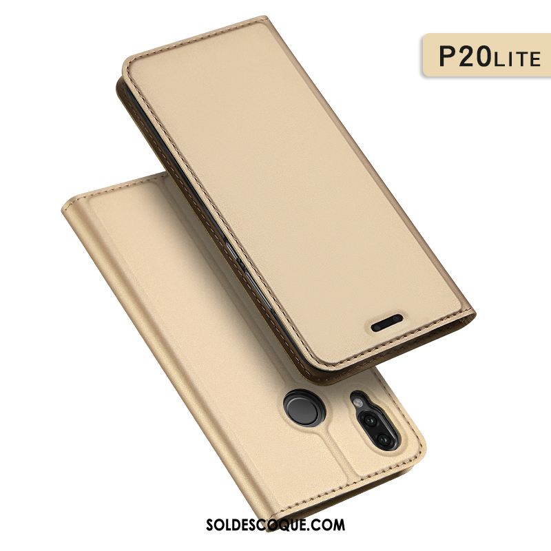 Coque Huawei P20 Lite Étui En Cuir Magnétisme Protection Nouveau Carte Soldes