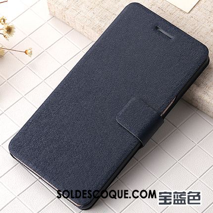 Coque Huawei P20 Lite Étui En Cuir Protection Bleu Nouveau Téléphone Portable Pas Cher