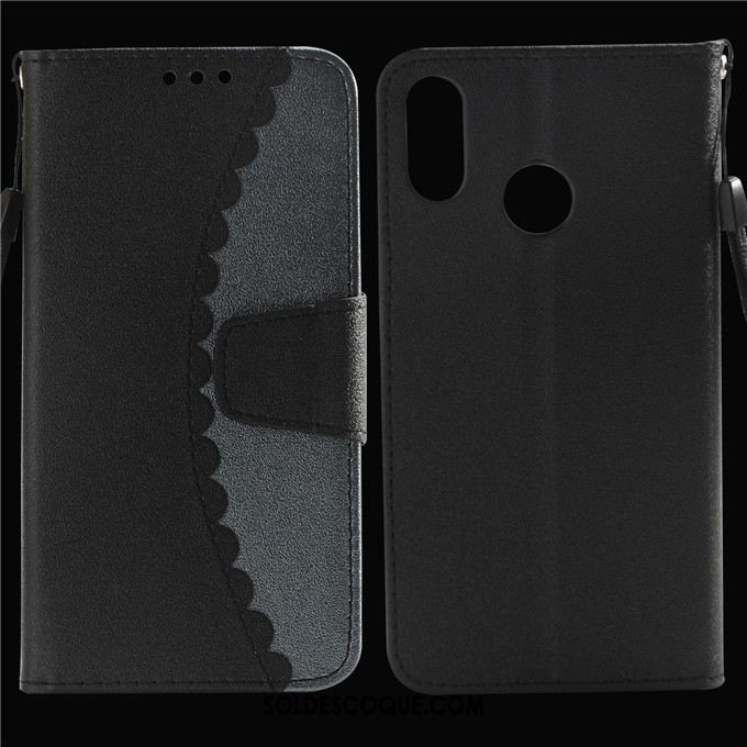 Coque Huawei P20 Lite Étui En Cuir Téléphone Portable Tout Compris Noir Protection Housse Soldes