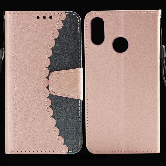 Coque Huawei P20 Lite Étui En Cuir Téléphone Portable Tout Compris Noir Protection Housse Soldes