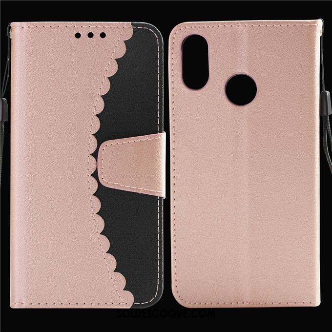 Coque Huawei P20 Lite Étui En Cuir Téléphone Portable Tout Compris Noir Protection Housse Soldes