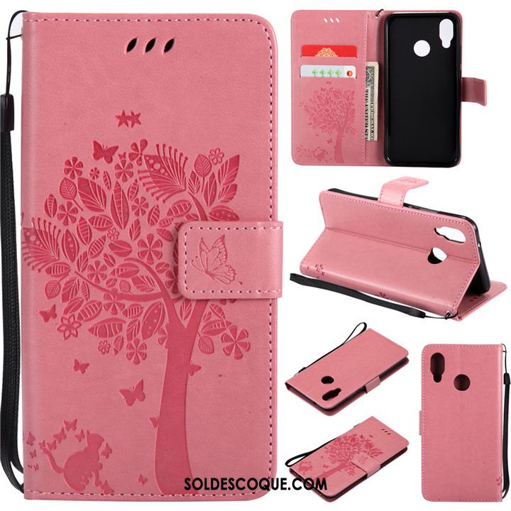 Coque Huawei P20 Lite Étui Protection Étui En Cuir Téléphone Portable Clamshell Pas Cher