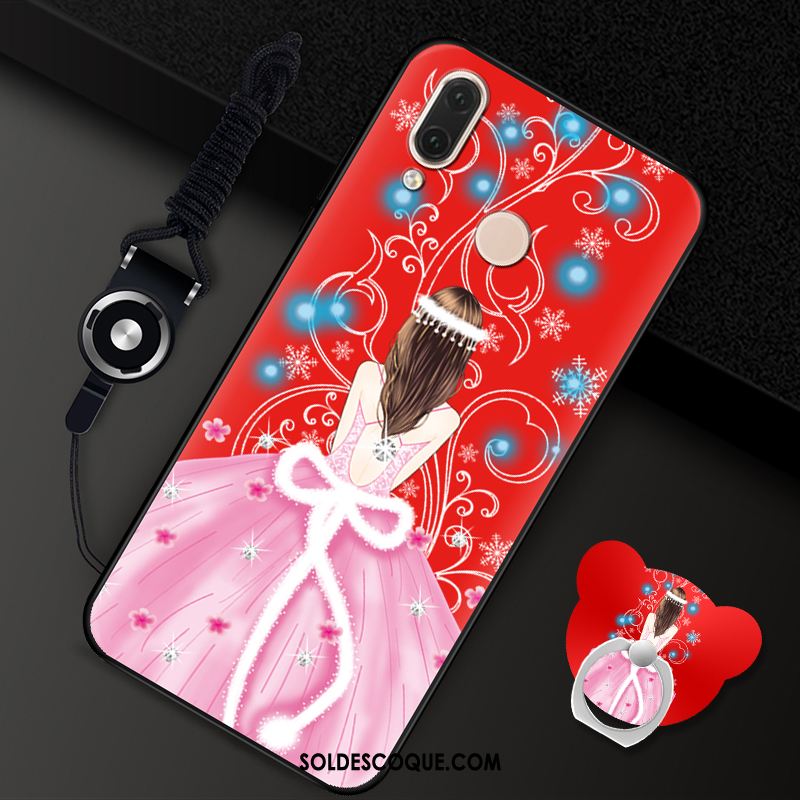 Coque Huawei P20 Lite Étui Tout Compris Protection Rouge Jeunesse Pas Cher