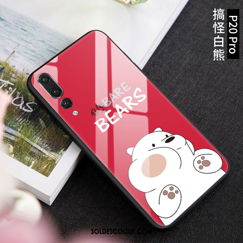 Coque Huawei P20 Pro Charmant Amoureux Tendance Étui Rouge Pas Cher