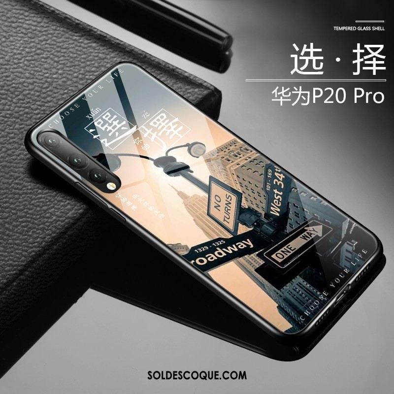 Coque Huawei P20 Pro Clair Étui Incassable Personnalité Jeunesse Soldes