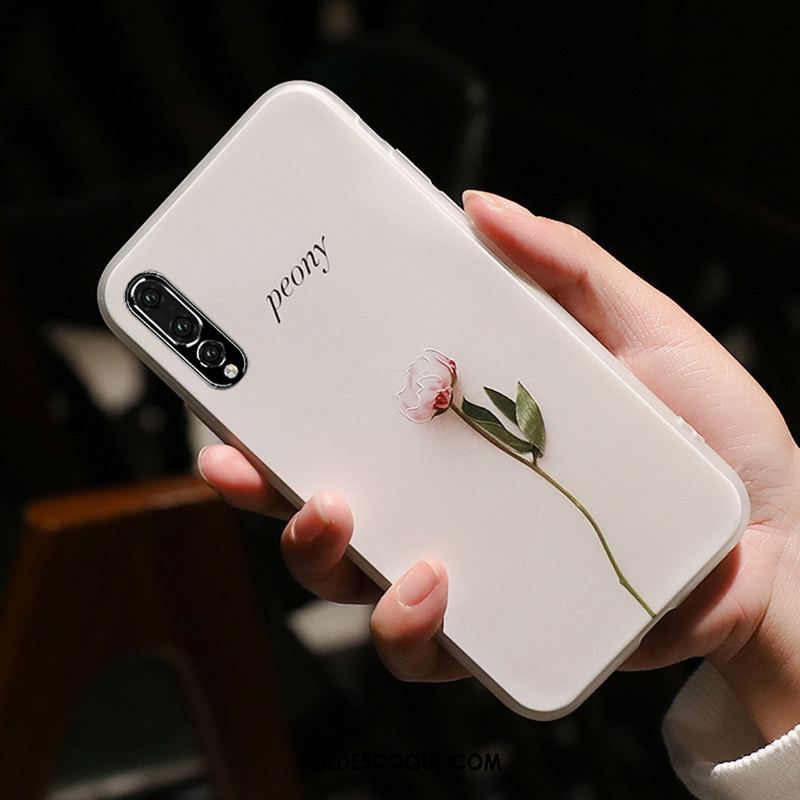 Coque Huawei P20 Pro Créatif Fluide Doux Téléphone Portable Simple Étui Pas Cher