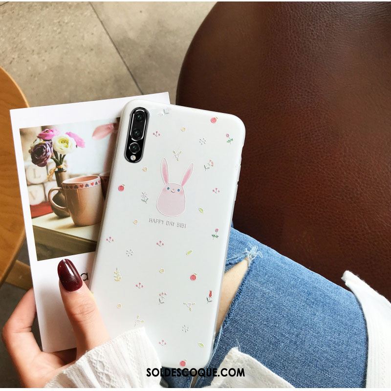 Coque Huawei P20 Pro Créatif Fluide Doux Téléphone Portable Simple Étui Pas Cher