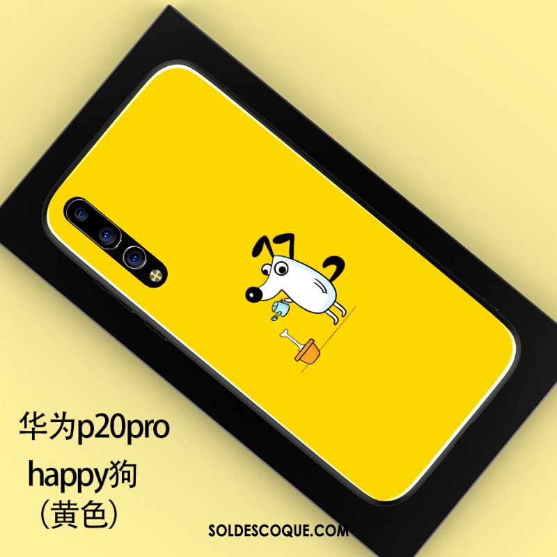 Coque Huawei P20 Pro Créatif Incassable Verre Marque De Tendance Protection Housse Soldes