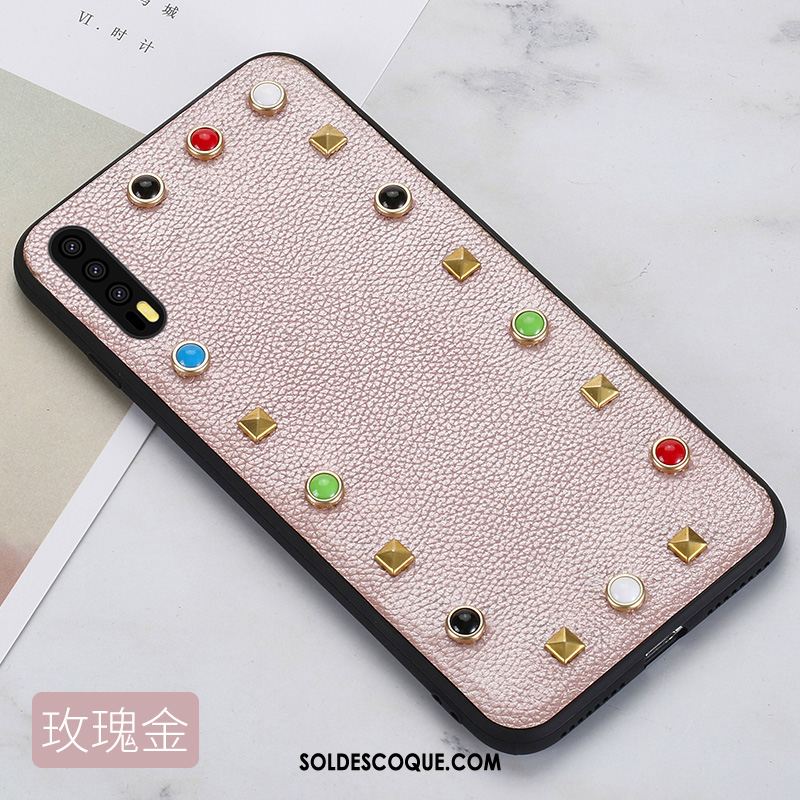 Coque Huawei P20 Pro Cuir Véritable Protection Incassable Téléphone Portable Étui En Ligne