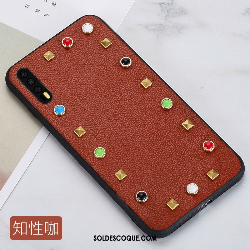 Coque Huawei P20 Pro Cuir Véritable Protection Incassable Téléphone Portable Étui En Ligne