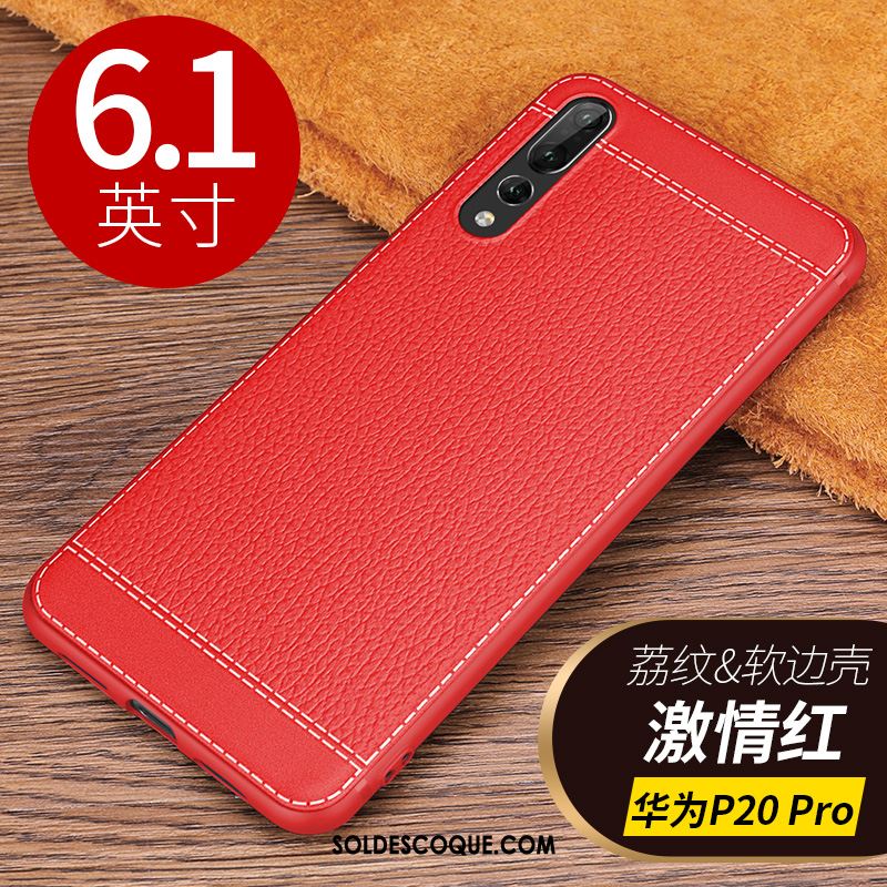 Coque Huawei P20 Pro Fluide Doux Business Incassable Marque De Tendance Téléphone Portable Pas Cher