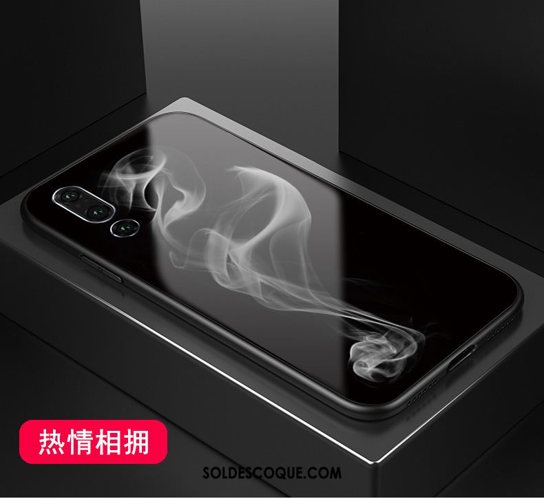 Coque Huawei P20 Pro Fluide Doux Téléphone Portable Noir Étui Pas Cher