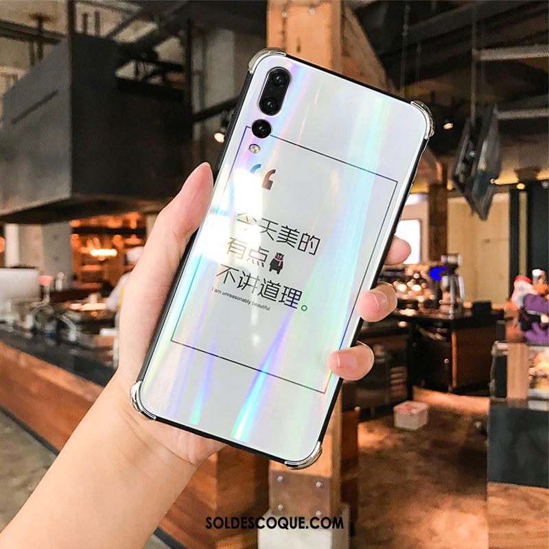 Coque Huawei P20 Pro Marque De Tendance Jeunesse Incassable Net Rouge Éblouissement France