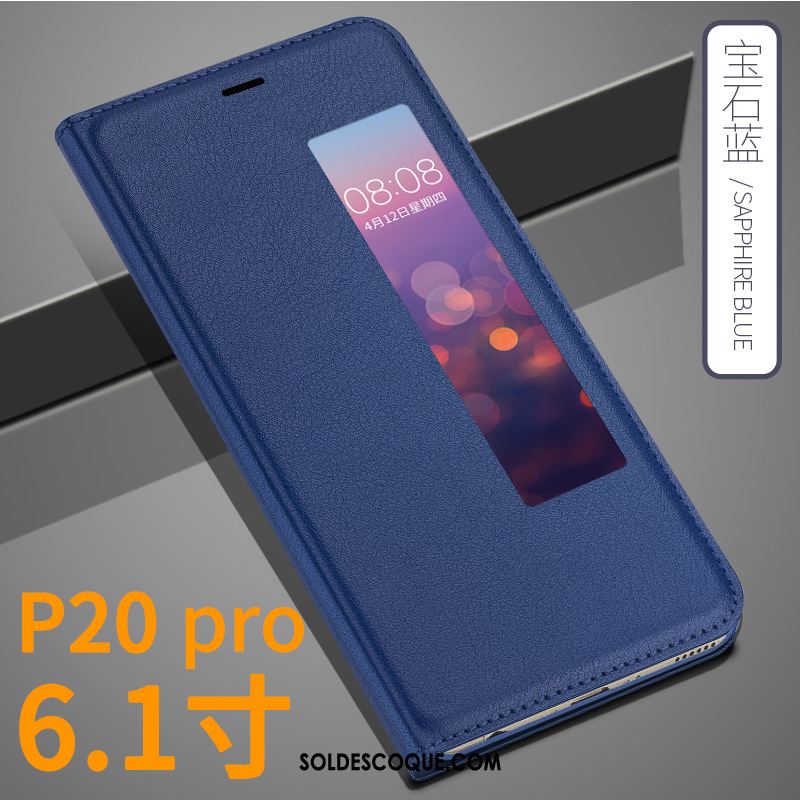 Coque Huawei P20 Pro Or Étui Protection Personnalité Étui En Cuir Soldes