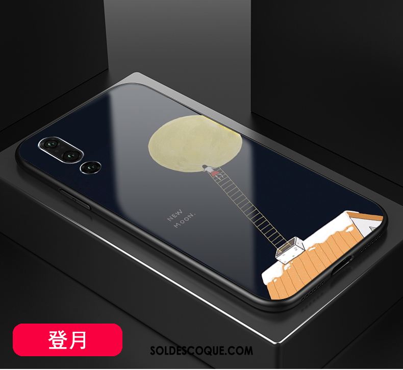 Coque Huawei P20 Pro Protection Incassable Téléphone Portable Noir Fluide Doux Housse Soldes
