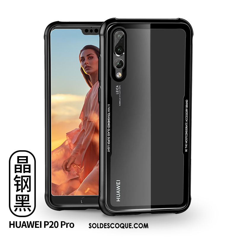 Coque Huawei P20 Pro Protection Transparent Incassable Étui Silicone En Vente