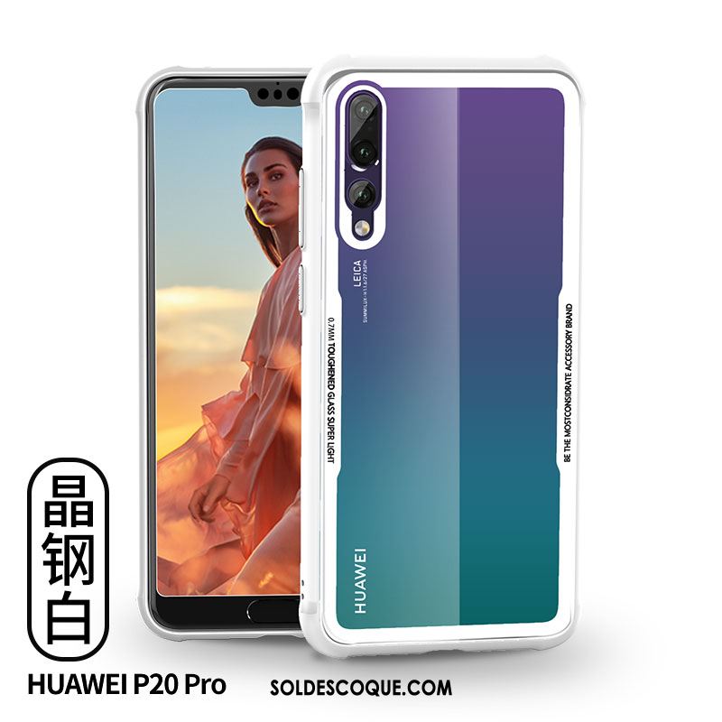 Coque Huawei P20 Pro Protection Transparent Incassable Étui Silicone En Vente