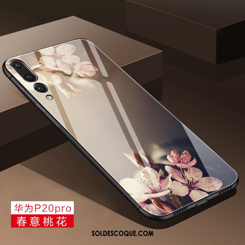 Coque Huawei P20 Pro Silicone Frais Créatif Tout Compris Net Rouge Housse En Ligne