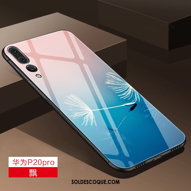 Coque Huawei P20 Pro Silicone Frais Créatif Tout Compris Net Rouge Housse En Ligne