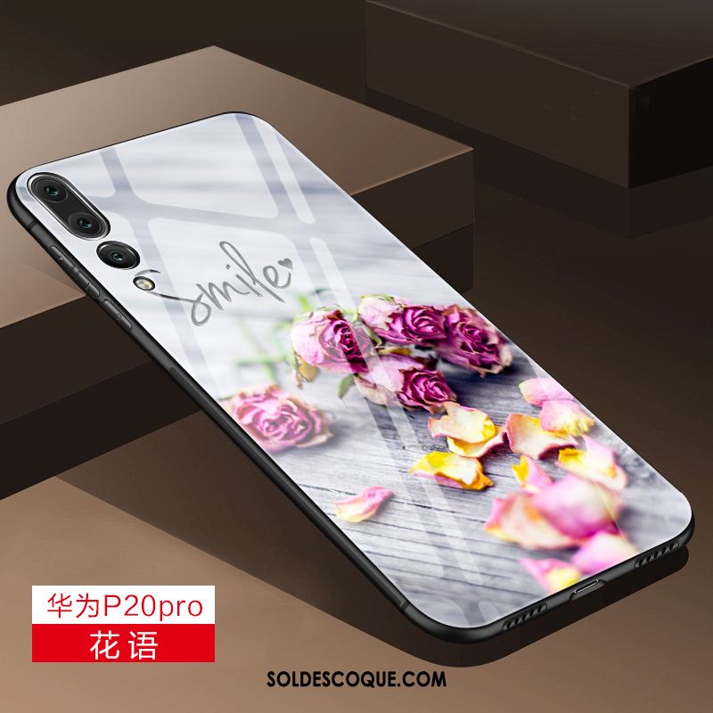 Coque Huawei P20 Pro Silicone Frais Créatif Tout Compris Net Rouge Housse En Ligne