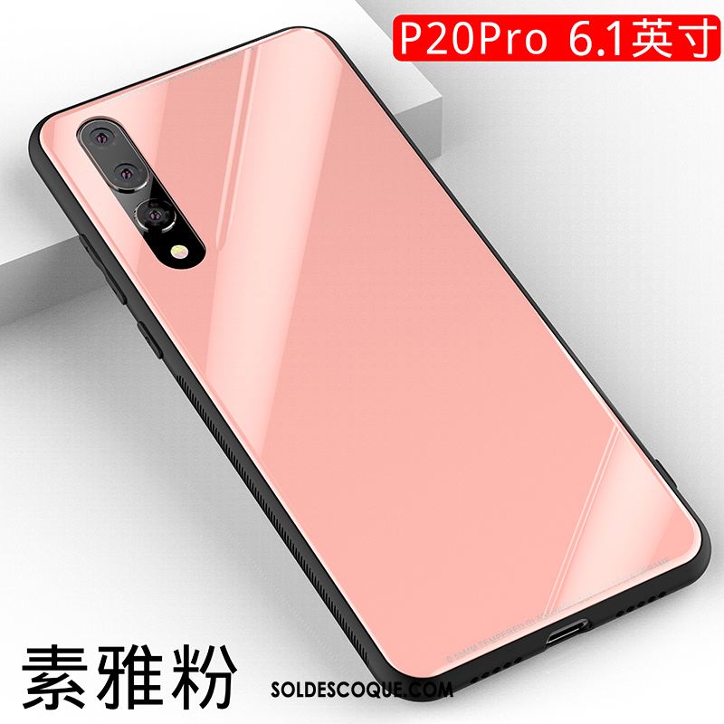 Coque Huawei P20 Pro Tendance Fluide Doux Blanc Protection Silicone Pas Cher