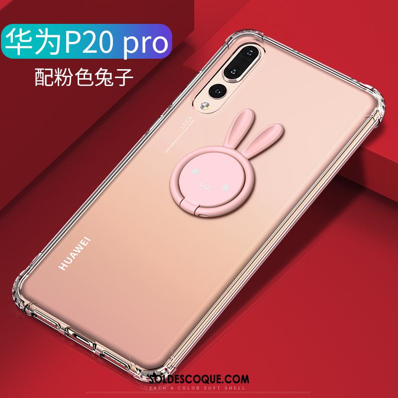 Coque Huawei P20 Pro Transparent Protection Téléphone Portable Ballon Rose En Vente