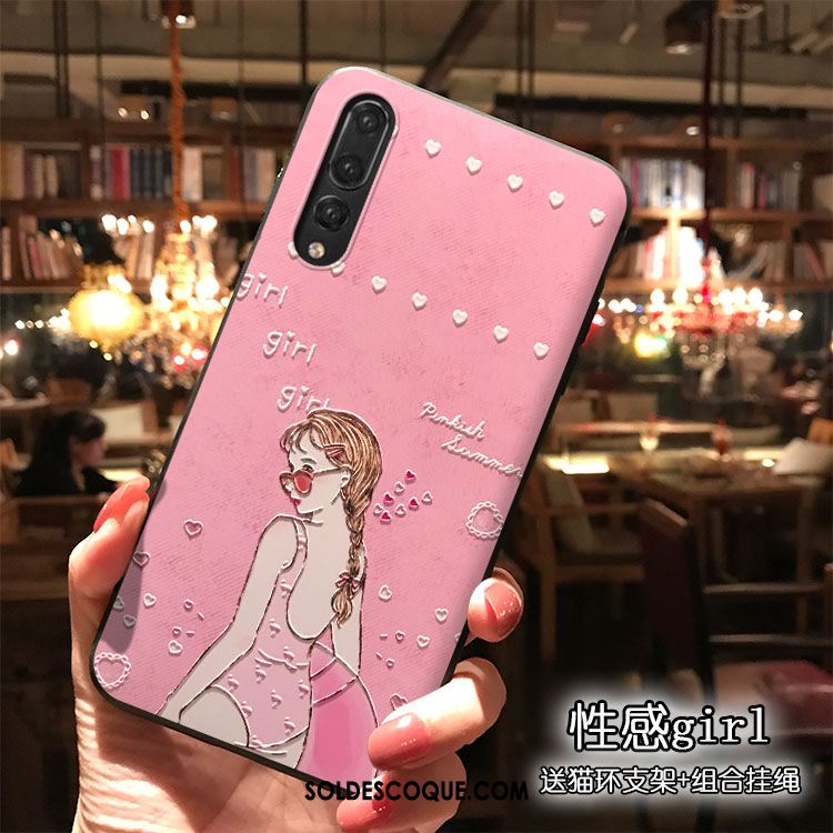 Coque Huawei P20 Pro Téléphone Portable Charmant Support Personnalité Étui Pas Cher