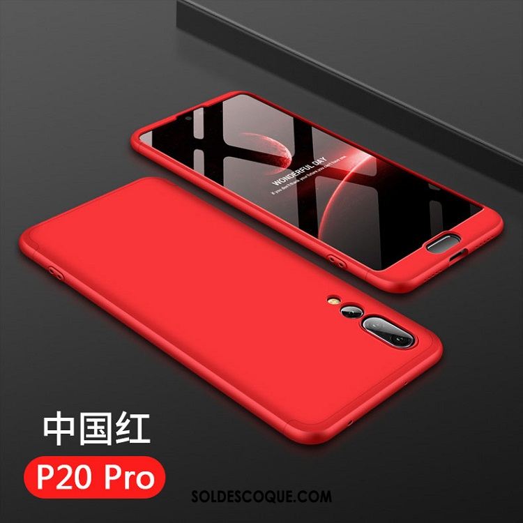 Coque Huawei P20 Pro Téléphone Portable Protection Délavé En Daim Or Rose Incassable Pas Cher