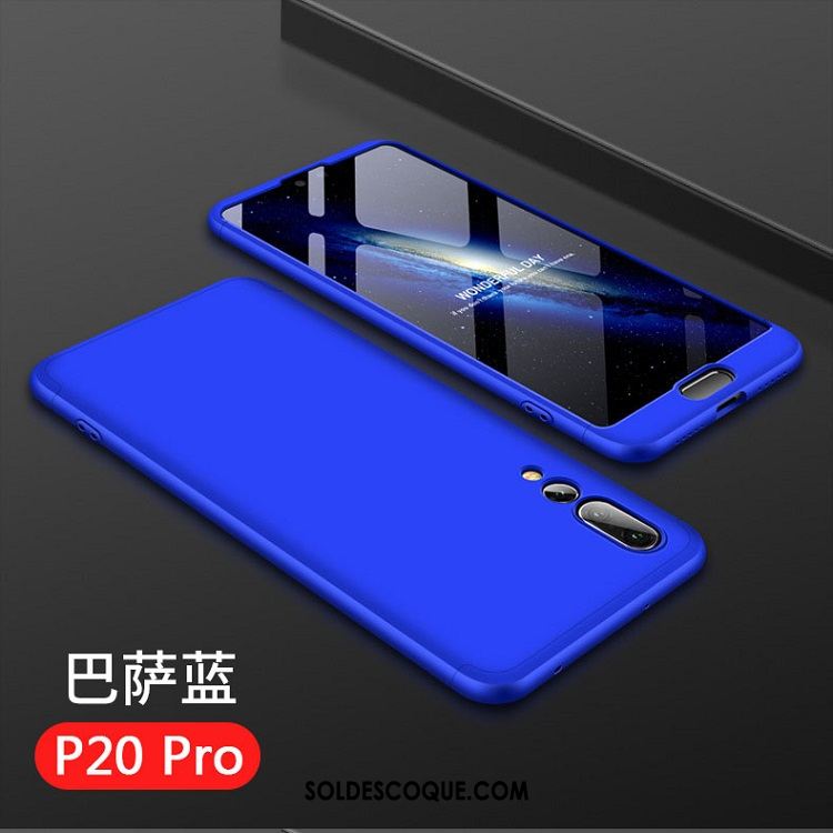 Coque Huawei P20 Pro Téléphone Portable Protection Délavé En Daim Or Rose Incassable Pas Cher