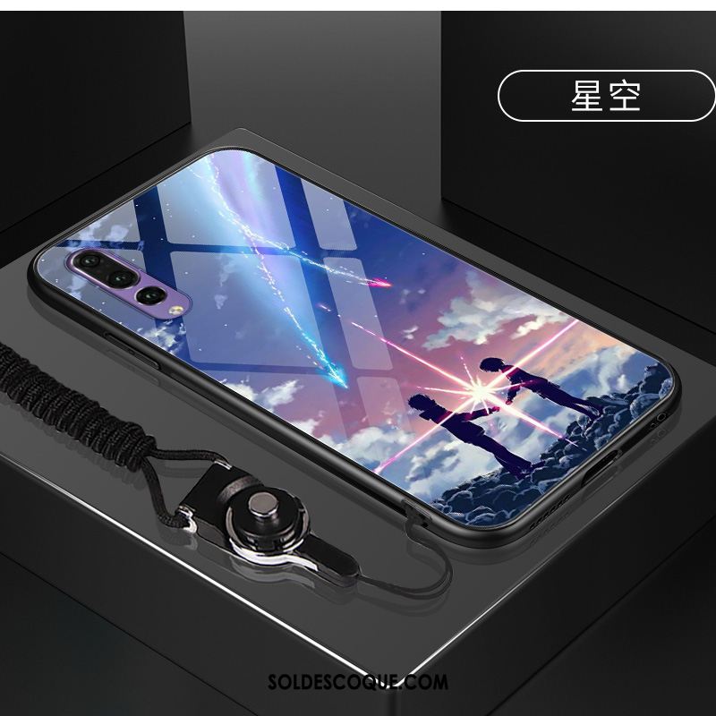Coque Huawei P20 Pro Vert Étui Téléphone Portable Miroir Pas Cher