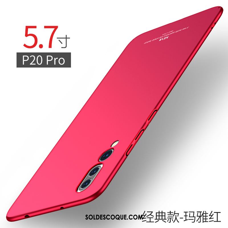 Coque Huawei P20 Pro Vin Rouge Très Mince Protection Classic Téléphone Portable Soldes