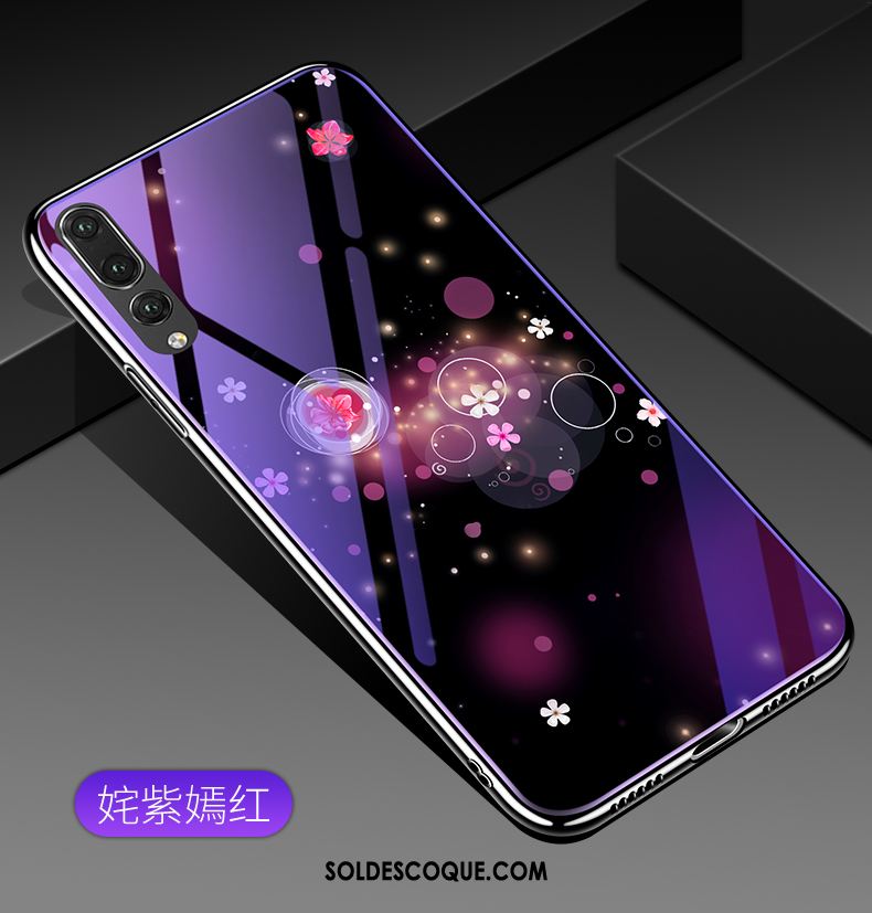 Coque Huawei P20 Pro Violet Mode Téléphone Portable Membrane Verre Trempé En Ligne